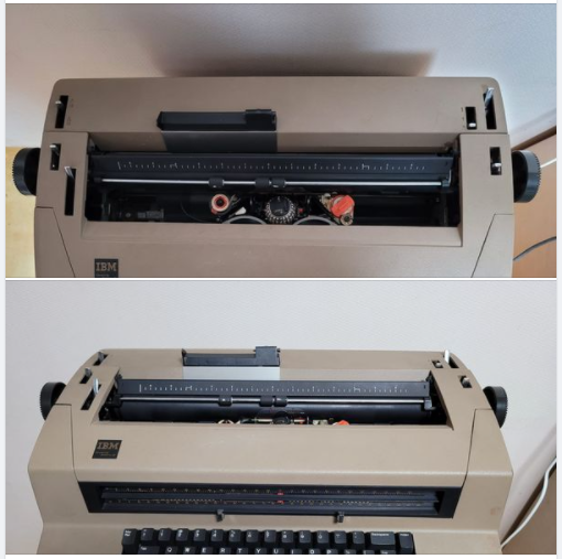 IBM Selectric 타자기 러브레터의 향기
